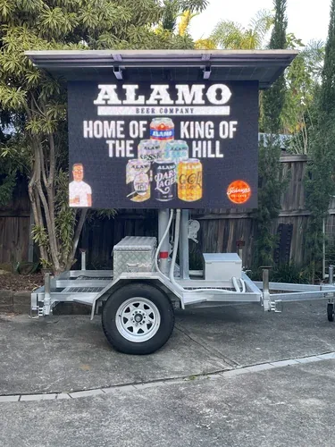 Full colour LED sign hire Brisbane