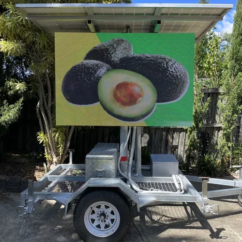 Full colour LED sign hire — commercial advertising